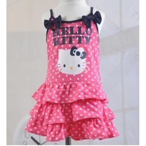 Poletna oblekica za punčke Hello Kitty